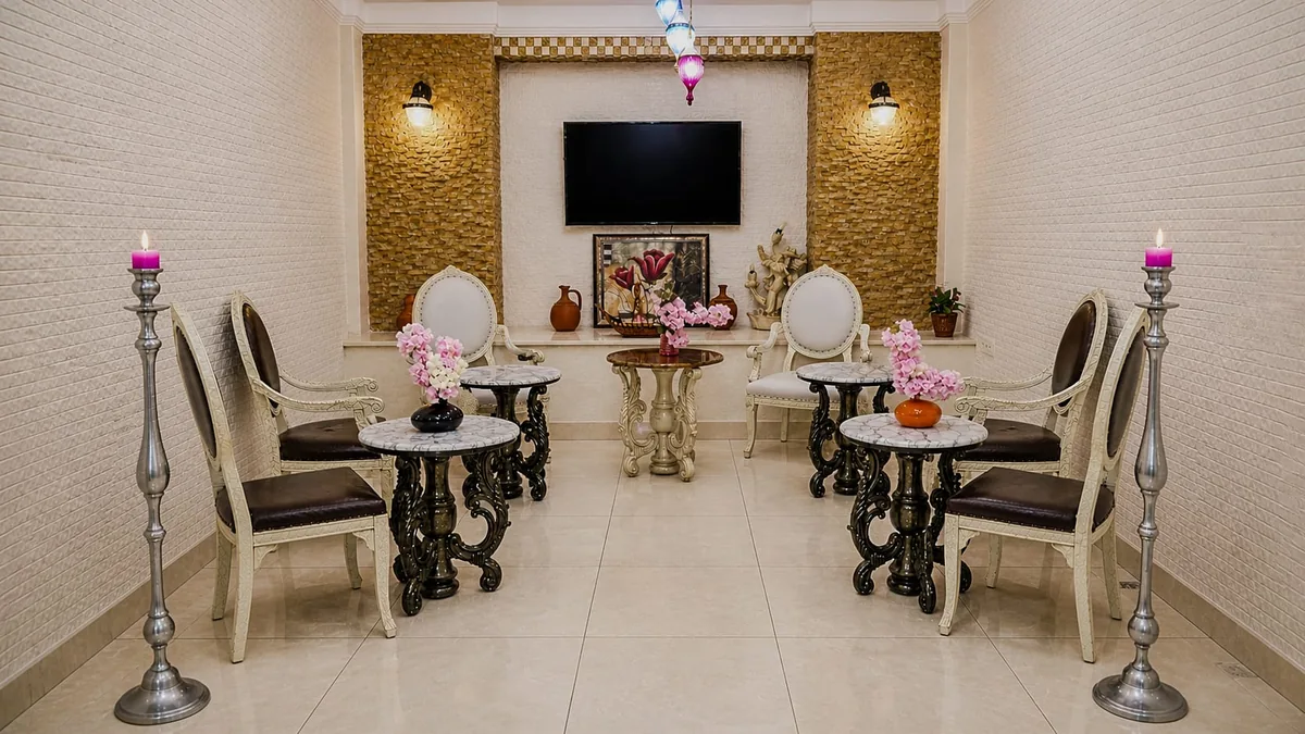 Elf Spa karşılama salonu